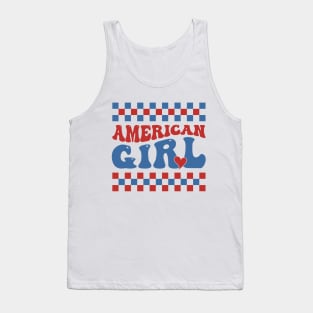 American Girl Red Hearts Tank Top